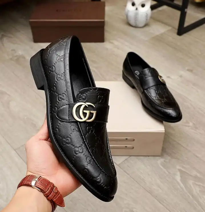 hype Gucci Leather Shoes