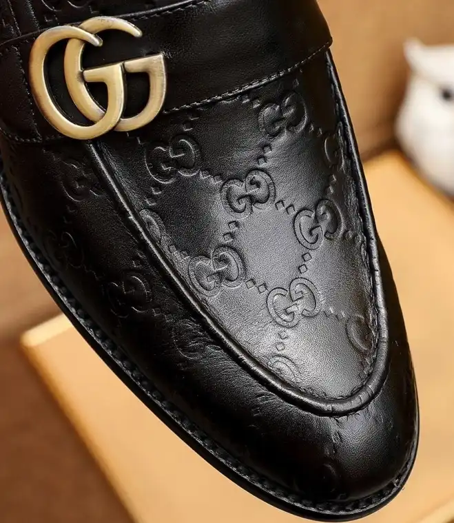 hype Gucci Leather Shoes