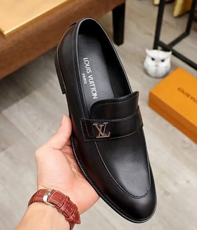 hype LV Leather Shoes