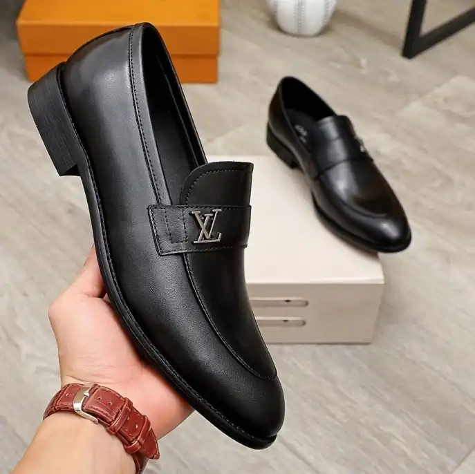 hype LV Leather Shoes