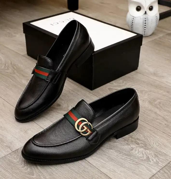 hype Gucci Leather Shoes