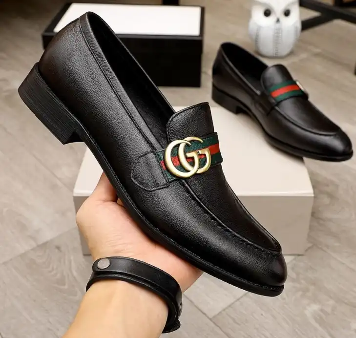 hype Gucci Leather Shoes