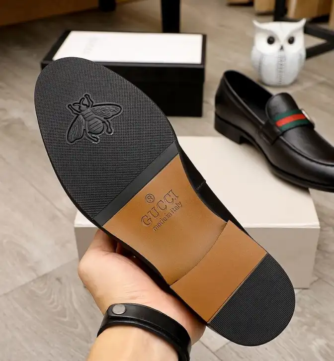 hype Gucci Leather Shoes