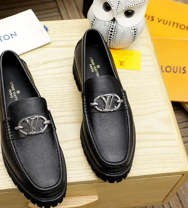 hype LV Leather Shoes