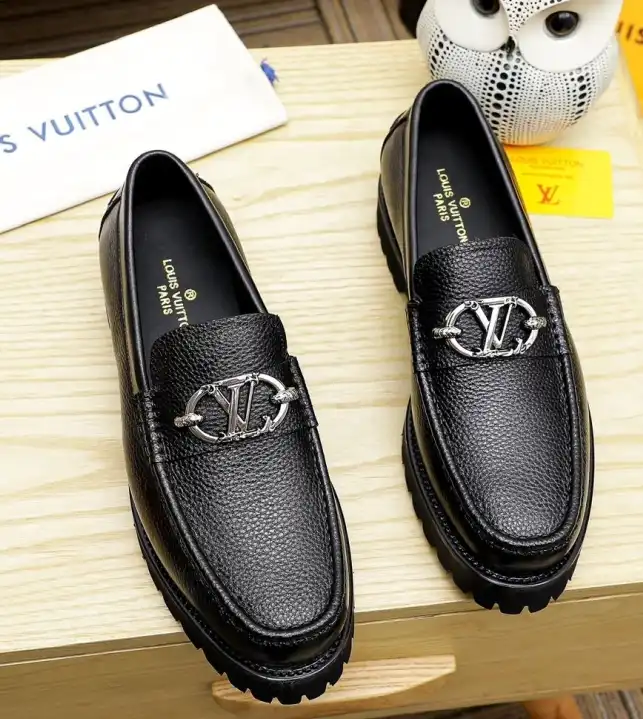 hype LV Leather Shoes