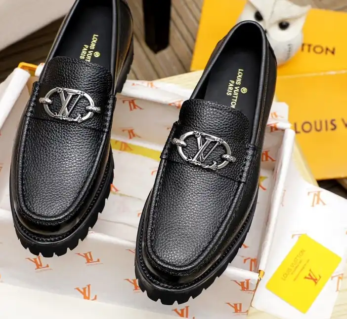 hype LV Leather Shoes