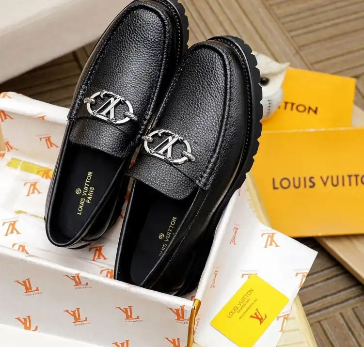 hype LV Leather Shoes