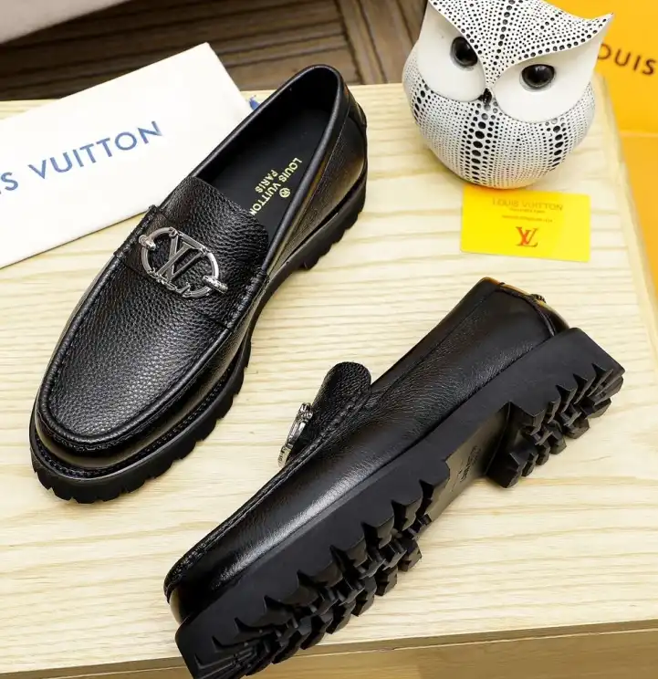 hype LV Leather Shoes