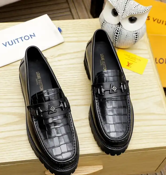 hype LV Leather Shoes