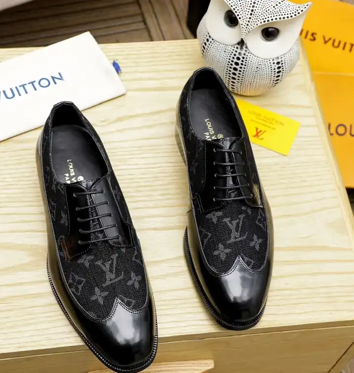 hype LV Leather Shoes