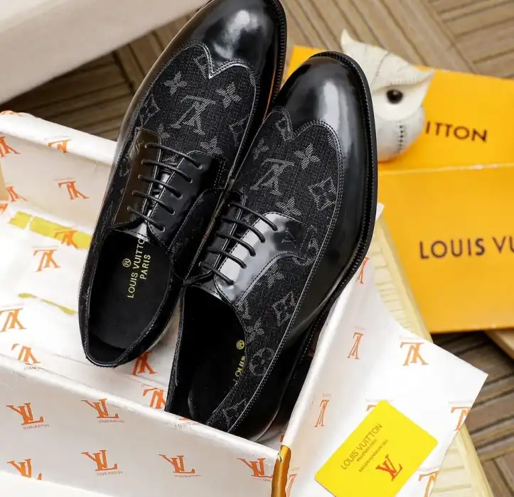 hype LV Leather Shoes