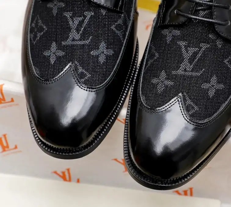 hype LV Leather Shoes