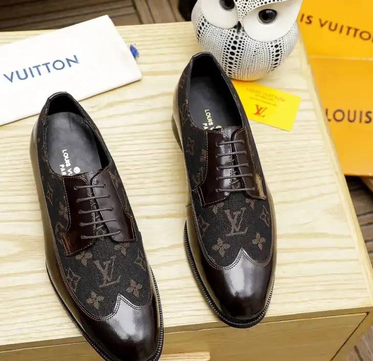 hype LV Leather Shoes