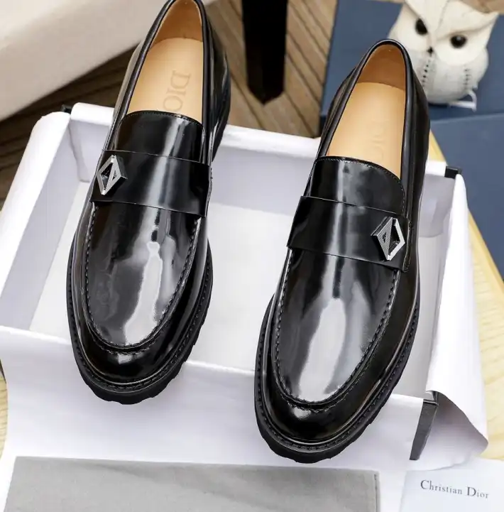 hype Christian Dior Leather Shoes