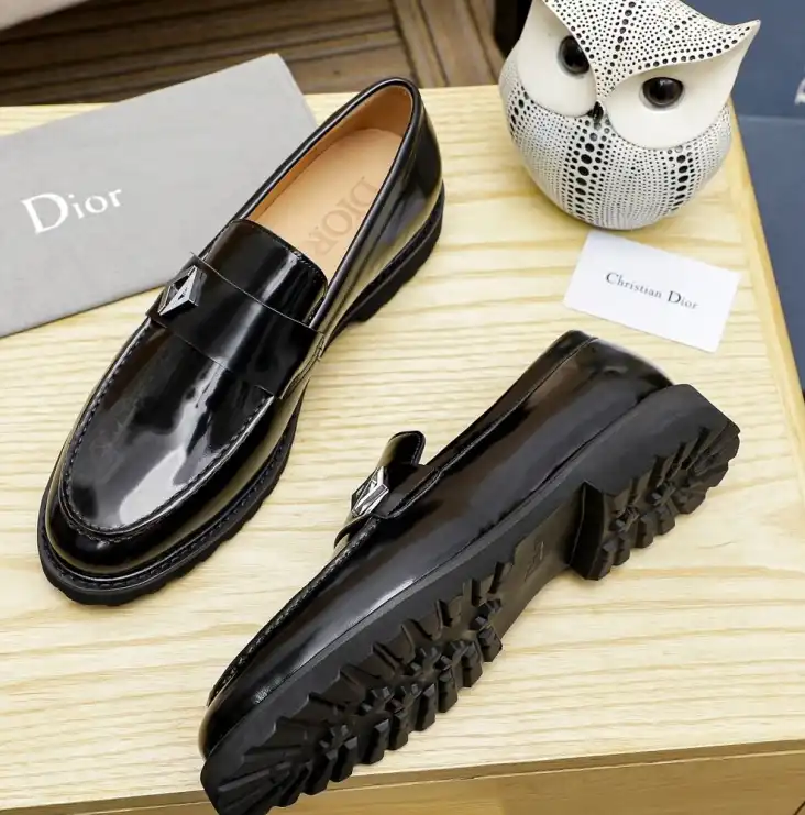 hype Christian Dior Leather Shoes