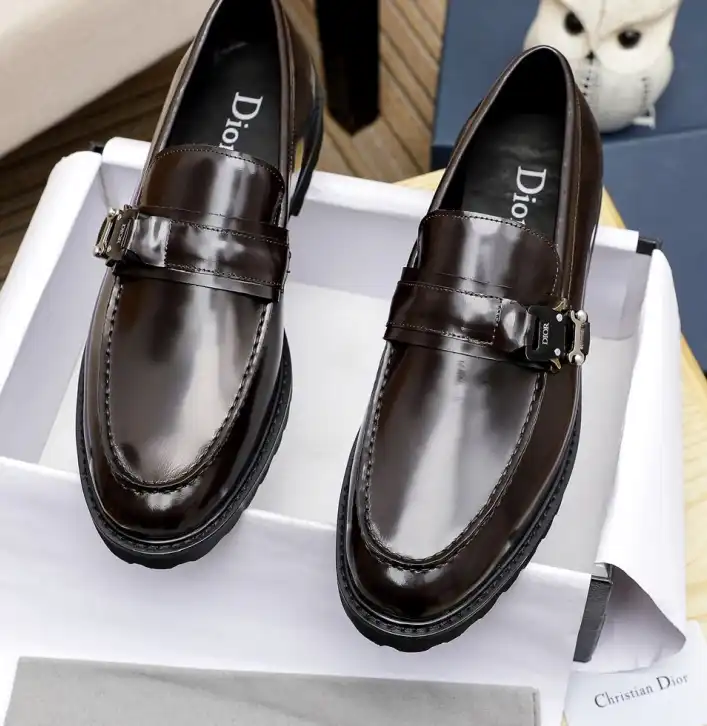 hype Christian Dior Leather Shoes