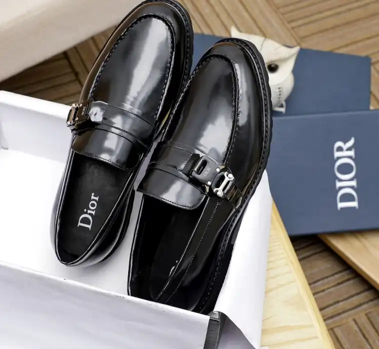 hype Christian Dior Leather Shoes