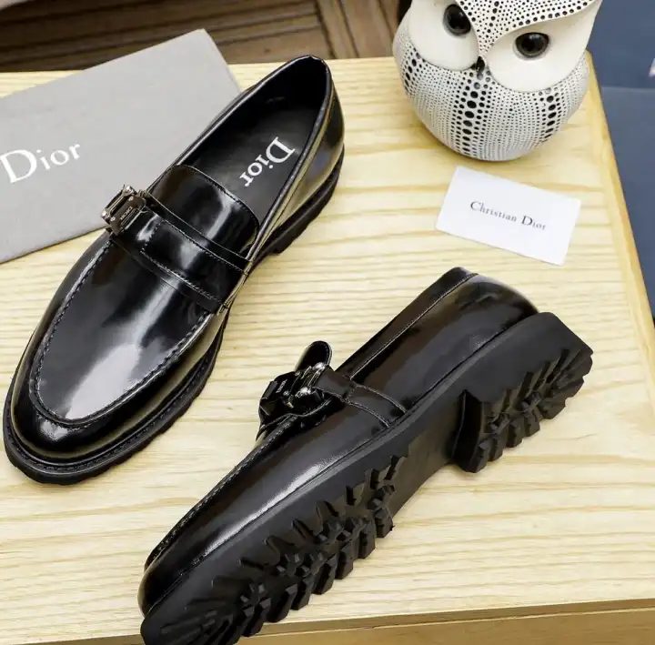 hype Christian Dior Leather Shoes