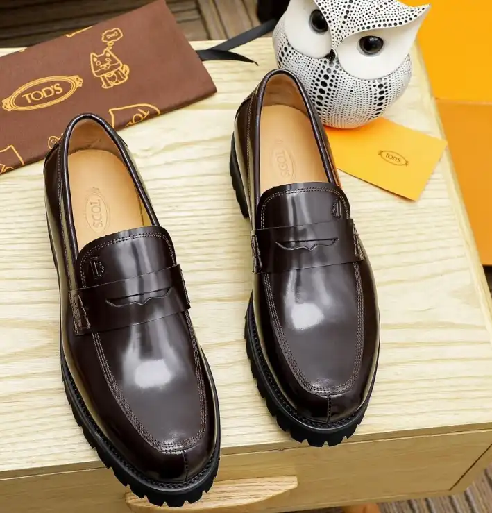 hype Tods Leather Shoes