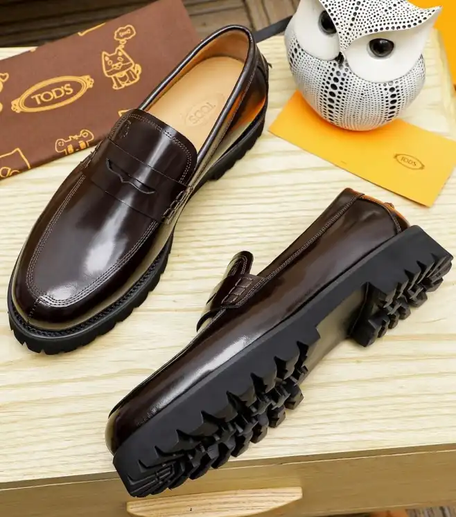 hype Tods Leather Shoes