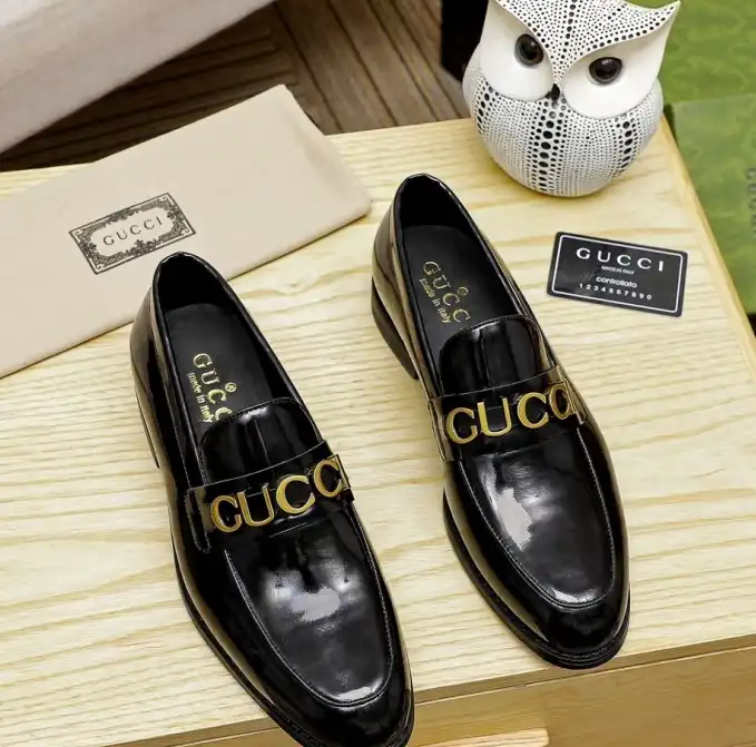 hype Gucci Leather Shoes