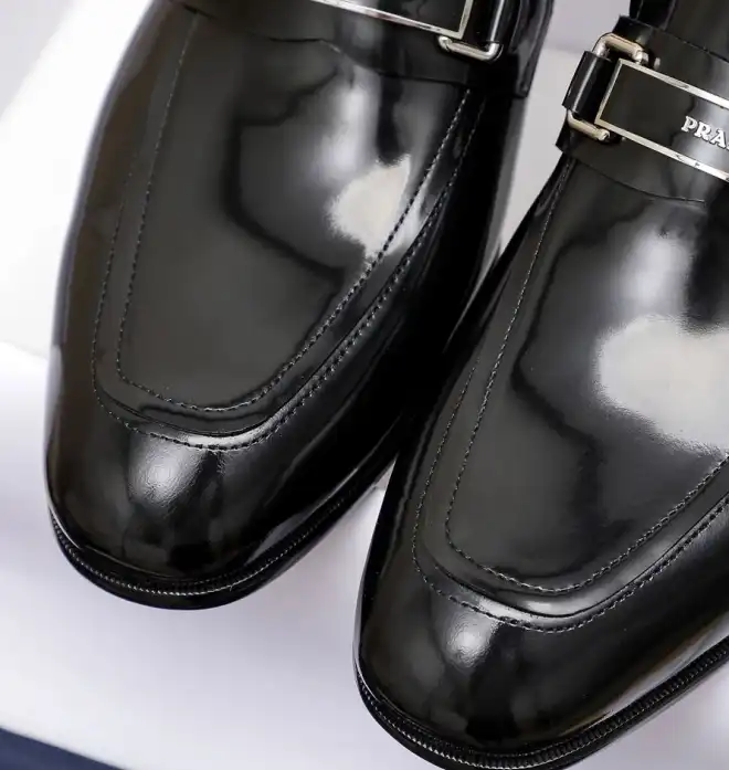 hype Prada Leather Shoes