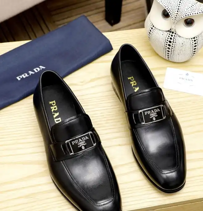 hype Prada Leather Shoes