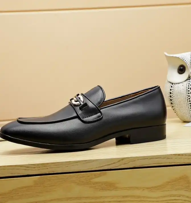 hype Ferragamo Leather Shoes