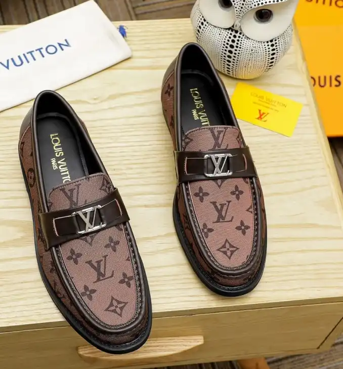 hype LV Leather Shoes