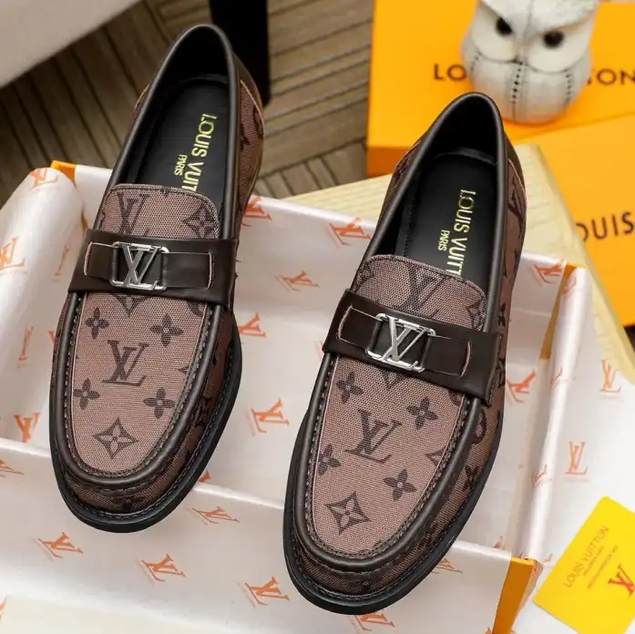 hype LV Leather Shoes