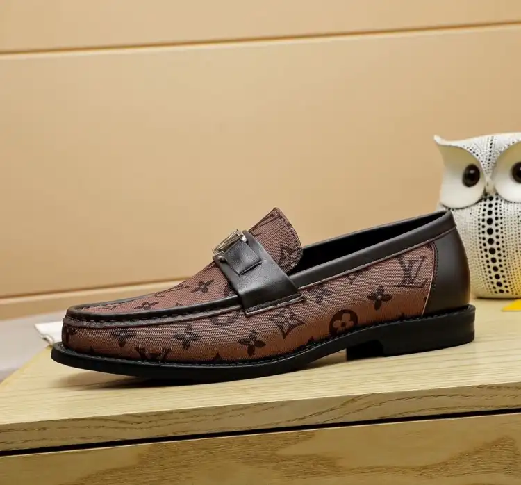 hype LV Leather Shoes