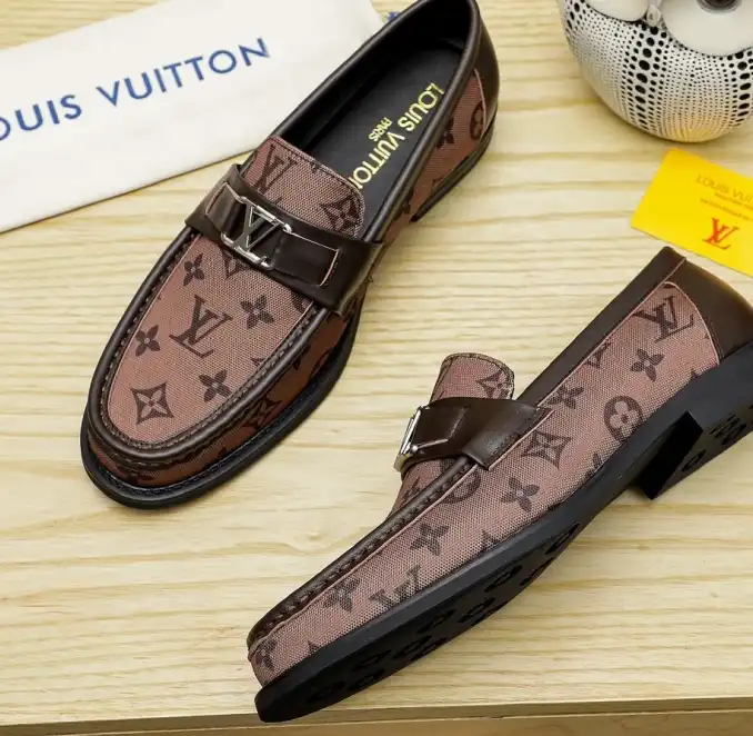 hype LV Leather Shoes