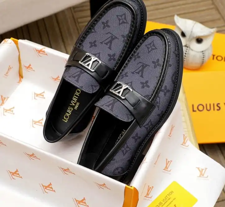 hype LV Leather Shoes