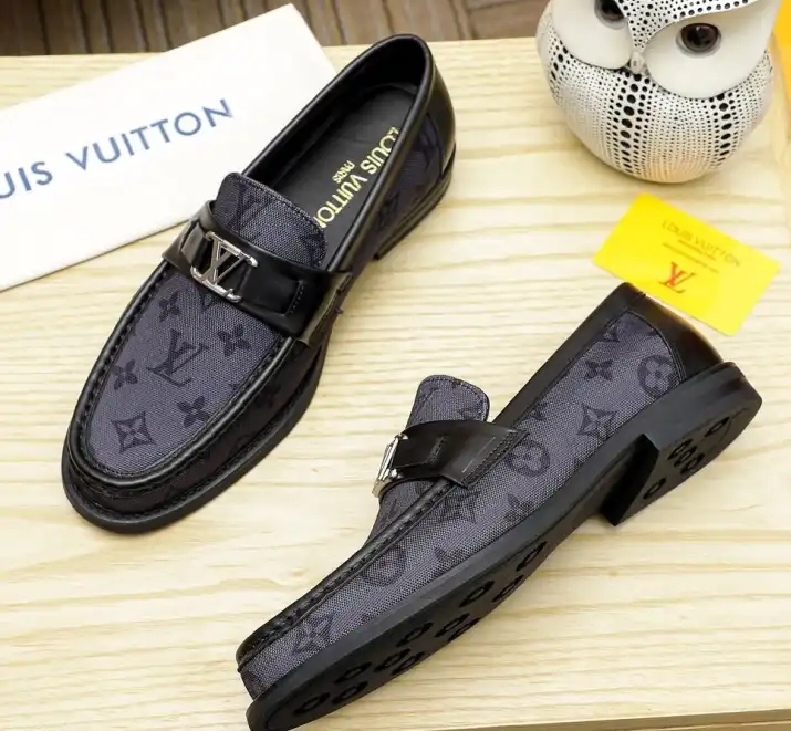 hype LV Leather Shoes