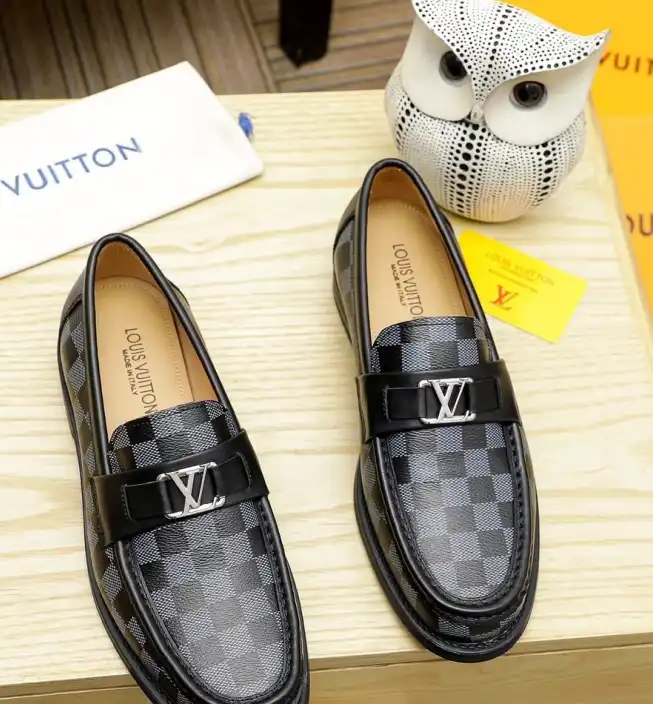 hype LV Leather Shoes