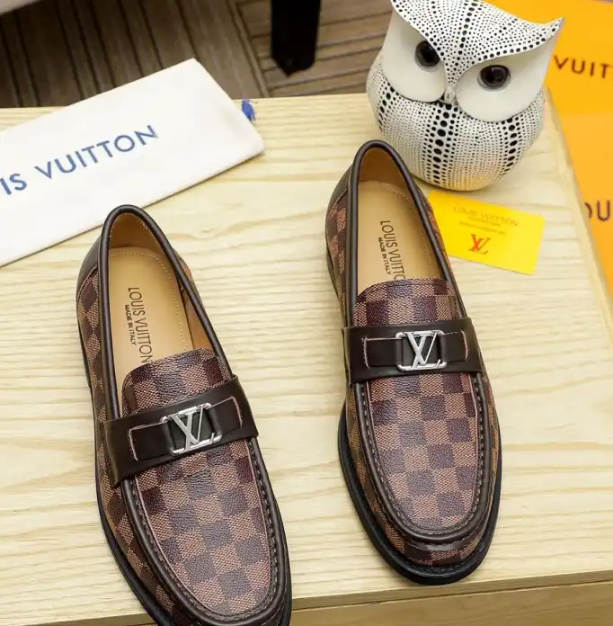 hype LV Leather Shoes