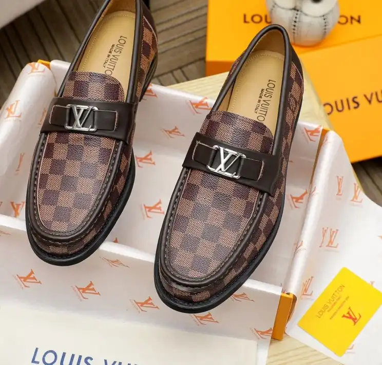 hype LV Leather Shoes