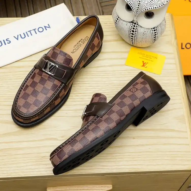 hype LV Leather Shoes