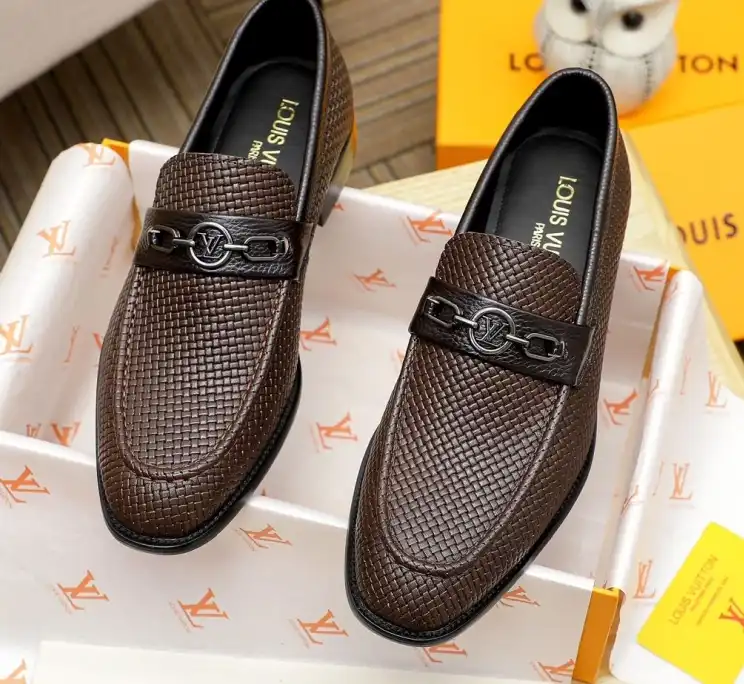 hype LV Leather Shoes