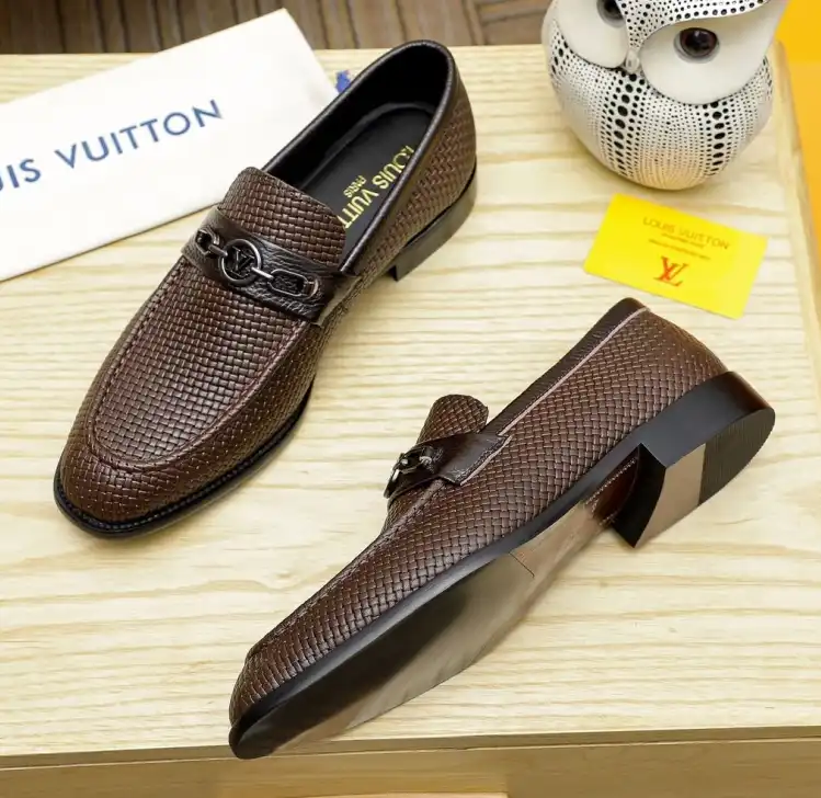 hype LV Leather Shoes