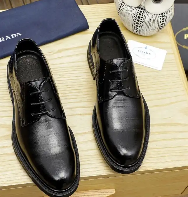 hype Prada Leather Shoes