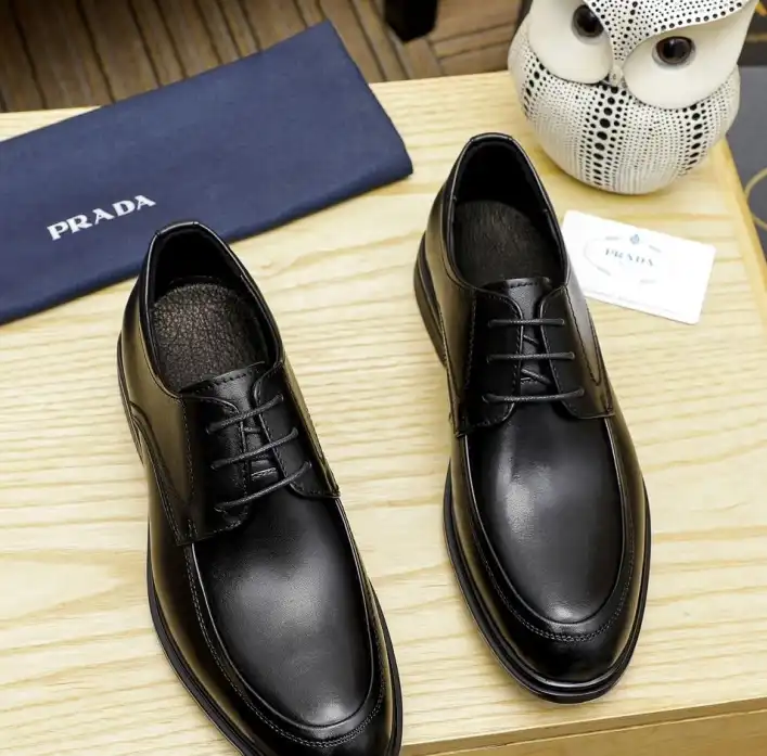 hype Prada Leather Shoes