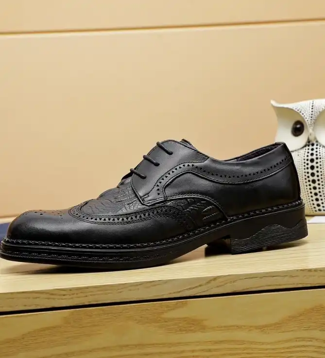 hype Prada Leather Shoes