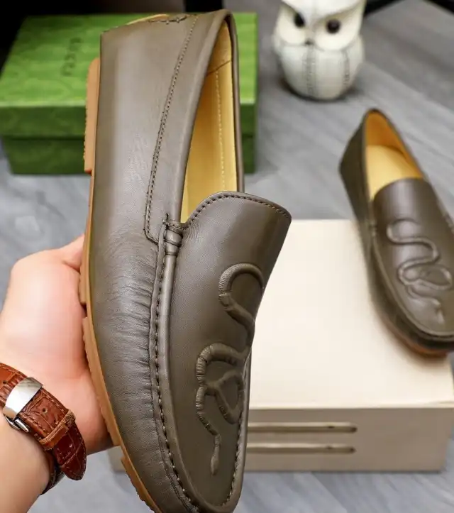 hype Gucci Leather Shoes