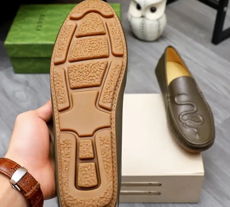 hype Gucci Leather Shoes