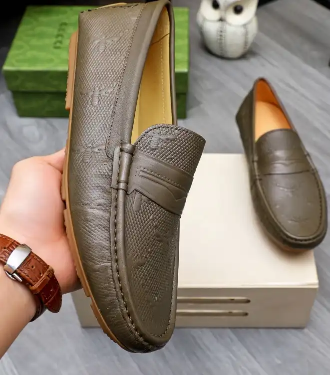 hype Gucci Leather Shoes