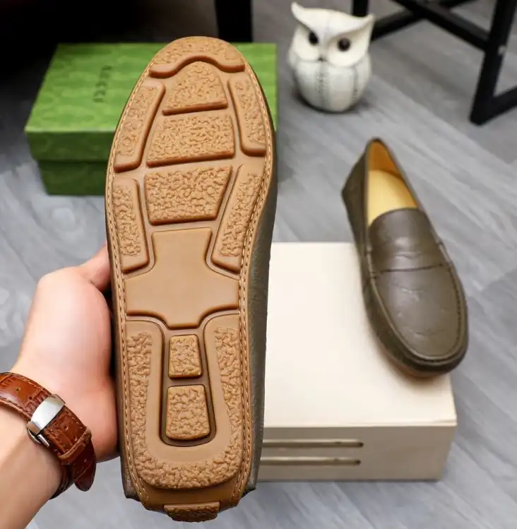 hype Gucci Leather Shoes