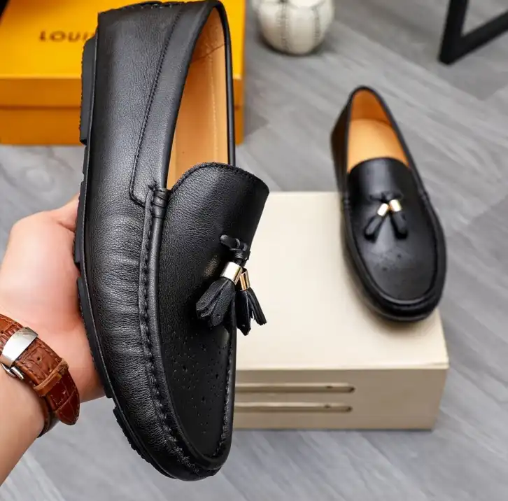 hype LV Leather Shoes