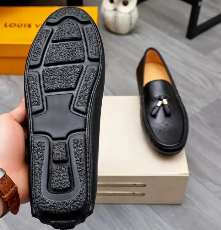 hype LV Leather Shoes