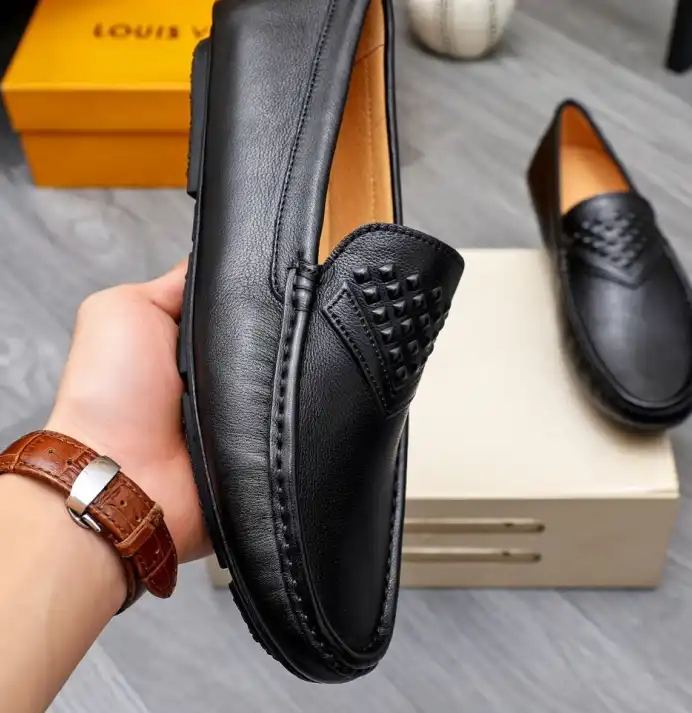 hype LV Leather Shoes